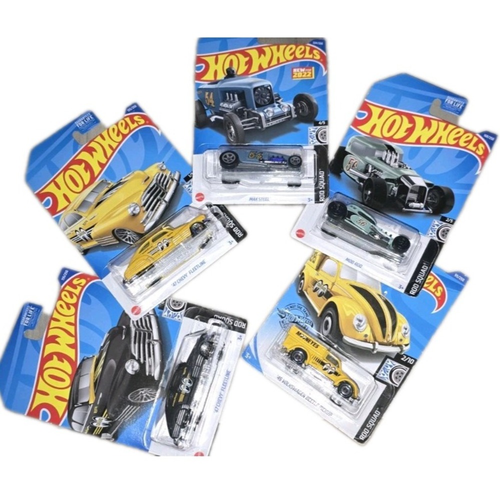 New 2017, 2021  47 Chevy Mod Volkswagen Beetle Pickup Max Steel Lot Of‎ 5